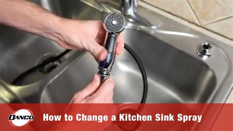 How to Replace a Sink Sprayer 